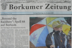 Borkumer Zeitung vom 12.06.2009