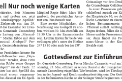 Cronenberger Woche, 22.05.2010